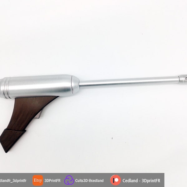 Blaster ELG-3A Star Wars Réplique 1:1 peinte custom prop Fanart