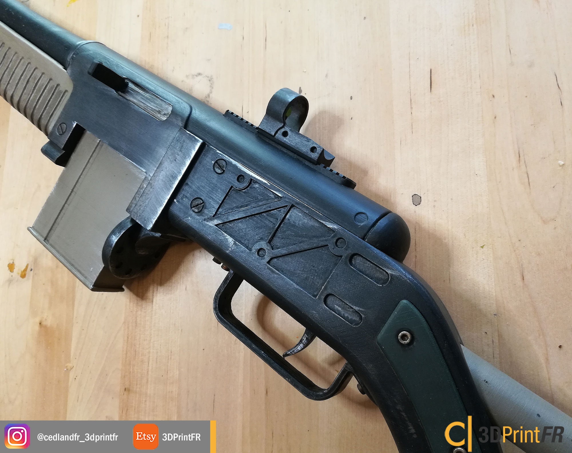 The Fixer Fallout 76 Shotgun Replica 11 Fan Art Prop Etsy UK