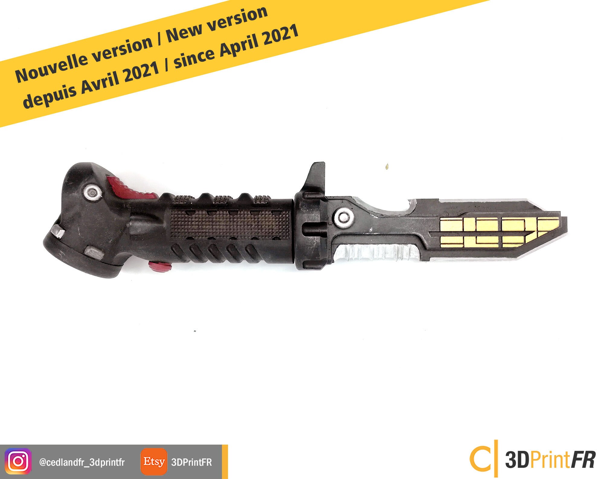 Data Knife Inspired by Titanfall 2 Replica 11 Painted Custom Etsy