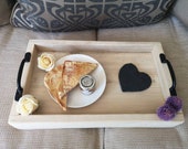 Rustic Reclaimed Scaffold Tray Serving Tray Kitchen Accessories Solid Wood Industrial Contemporary Home Decor Farmhouse