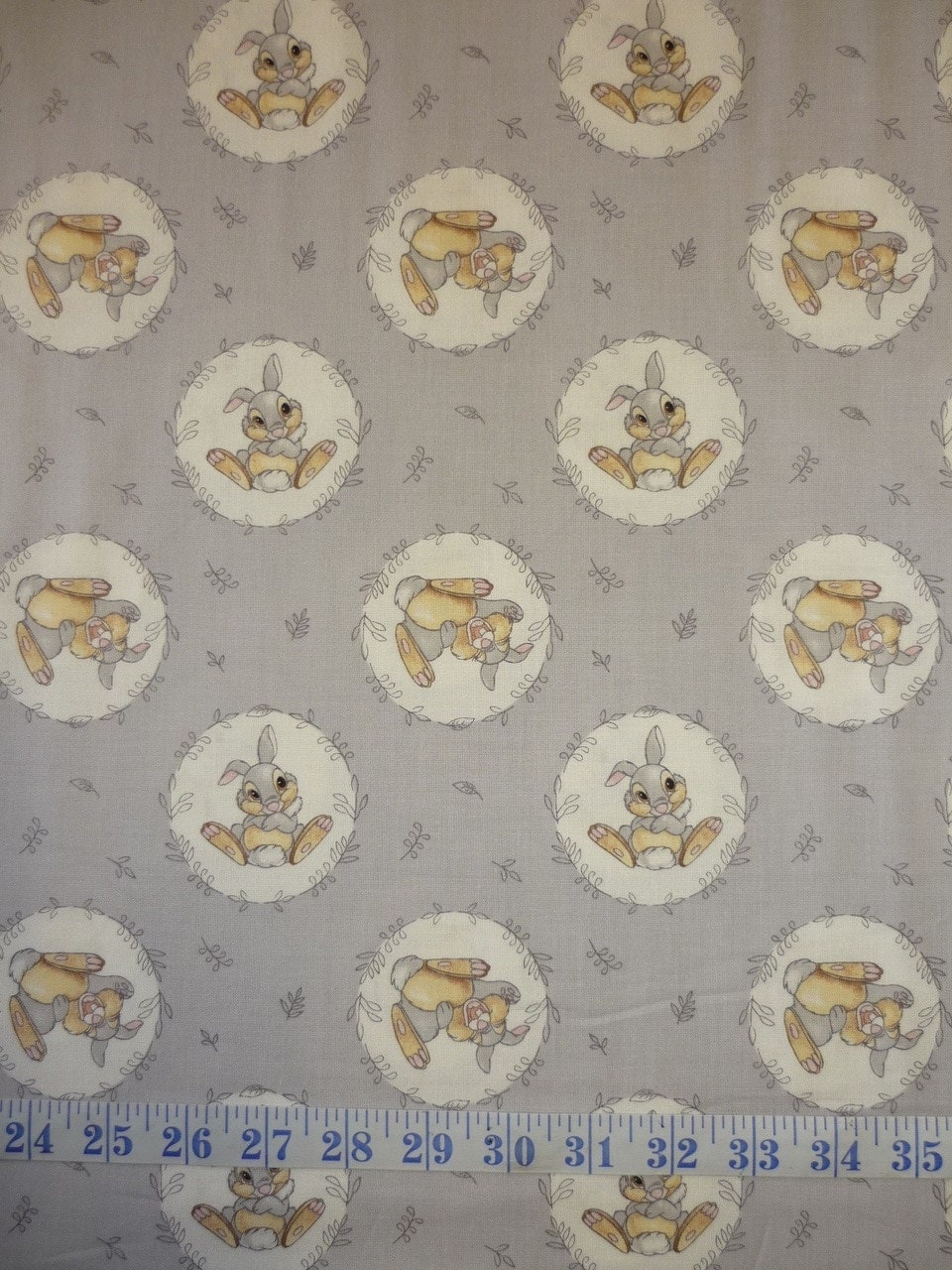 Materials Thumper Disney Sentimental Sweet Thumper in Gray by Camelot