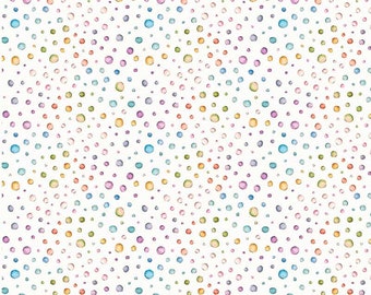 Enchanted Seas Bubbles Multi ESEA04943-MU Cotton Quilting Fabric 1/2 YARD