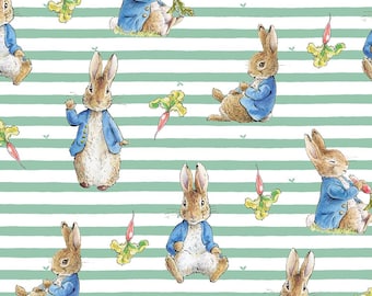 World of Peter Rabbit Peter Loves Radishes 2041-4C Cotton Quilting Fabric 1/2 YARD