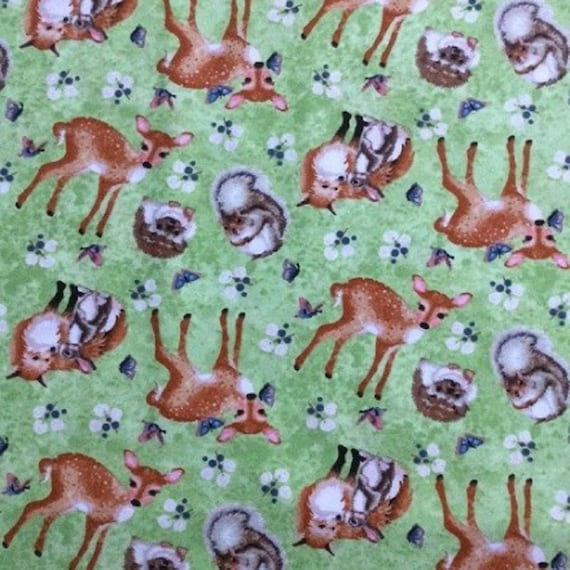 Forest Friends Rabbits on Teal Forest Friends Rabbits on Teal