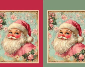 サンタのシンフォニー サンタクロース ヴィンテージ クリスマスサック