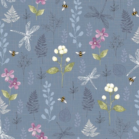 Woodland Dragonflies in Blue Woodland Dragonflies in Blue