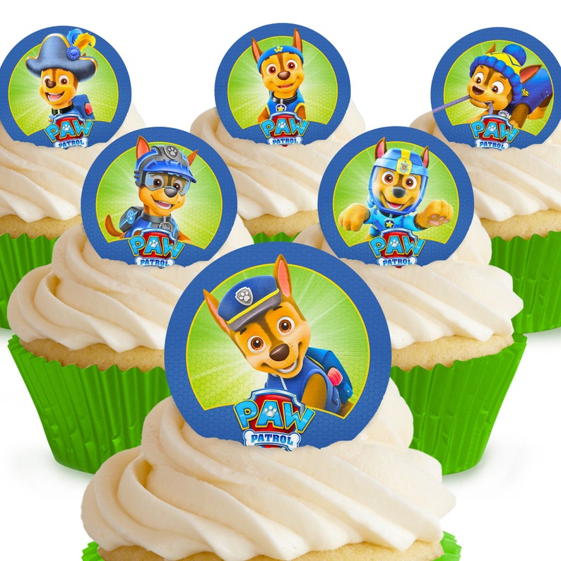 PRECUT 50th Birthday WOW 12 Edible Cupcake Toppers Cake Decorations Party