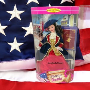 1996 American Stories Series Patriot Barbie Mattel 17312