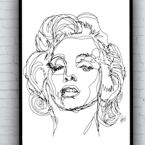 10 Celebrity Portrait born in June - Choose Your Unique Gesture Portrait Drawing
