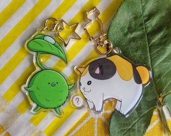 Final Fantasy XIV Minion Anhänger - Fat Cat und Korpokur