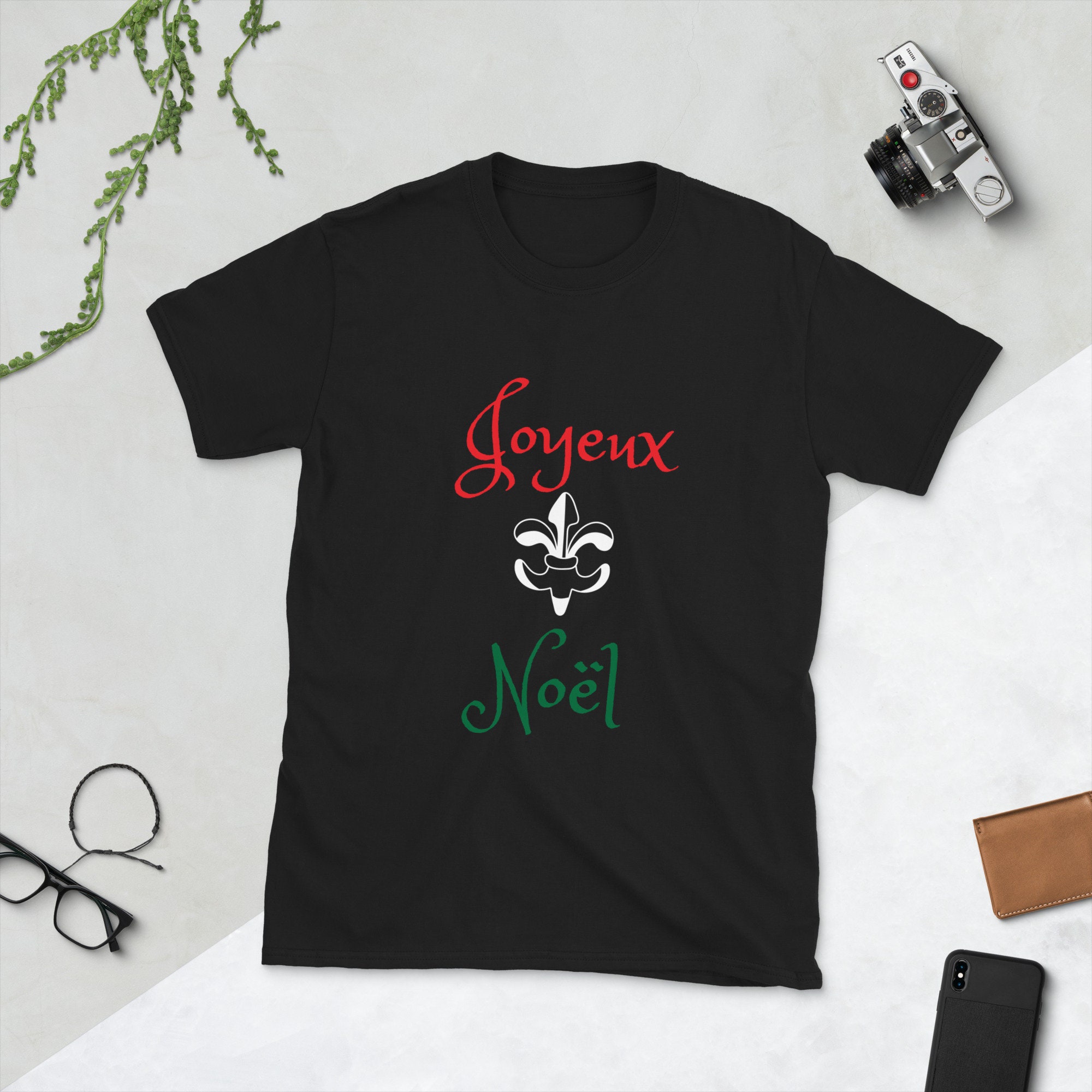 Joyeux Noël Shortsleeve Unisex Tshirt Etsy UK