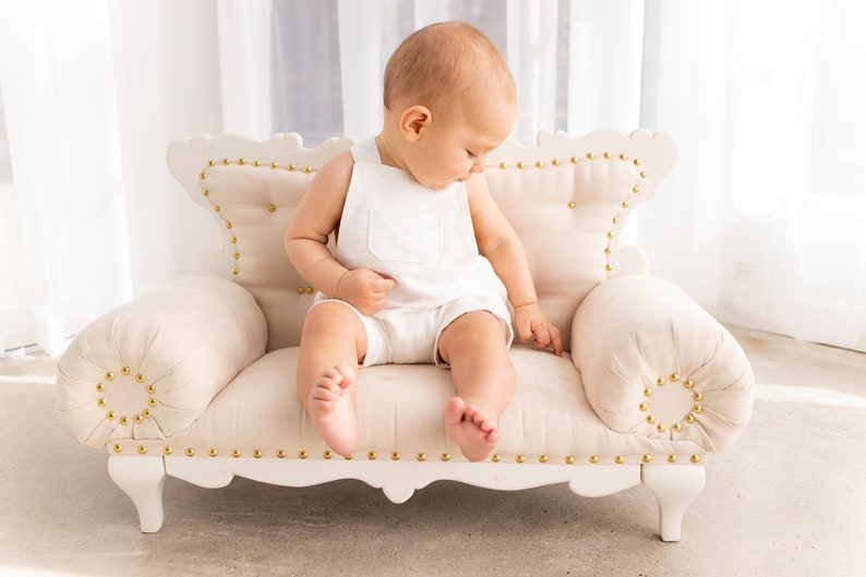 Natural Linen Baby Romper Baby Dungarees Linen Linen Shorts Etsy