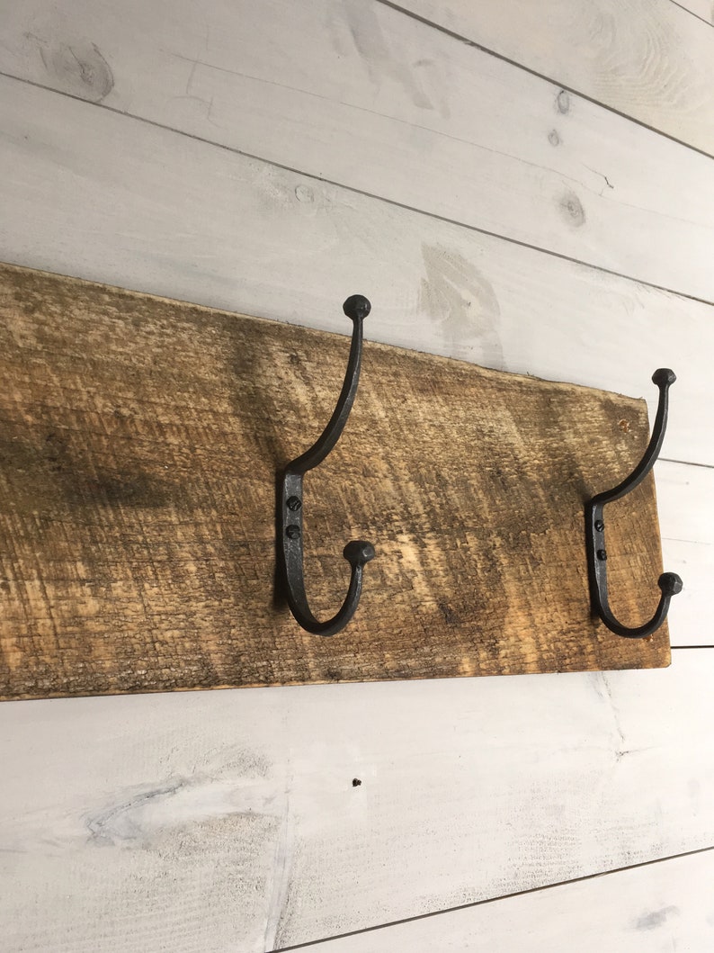 rustic wrought iron hooks