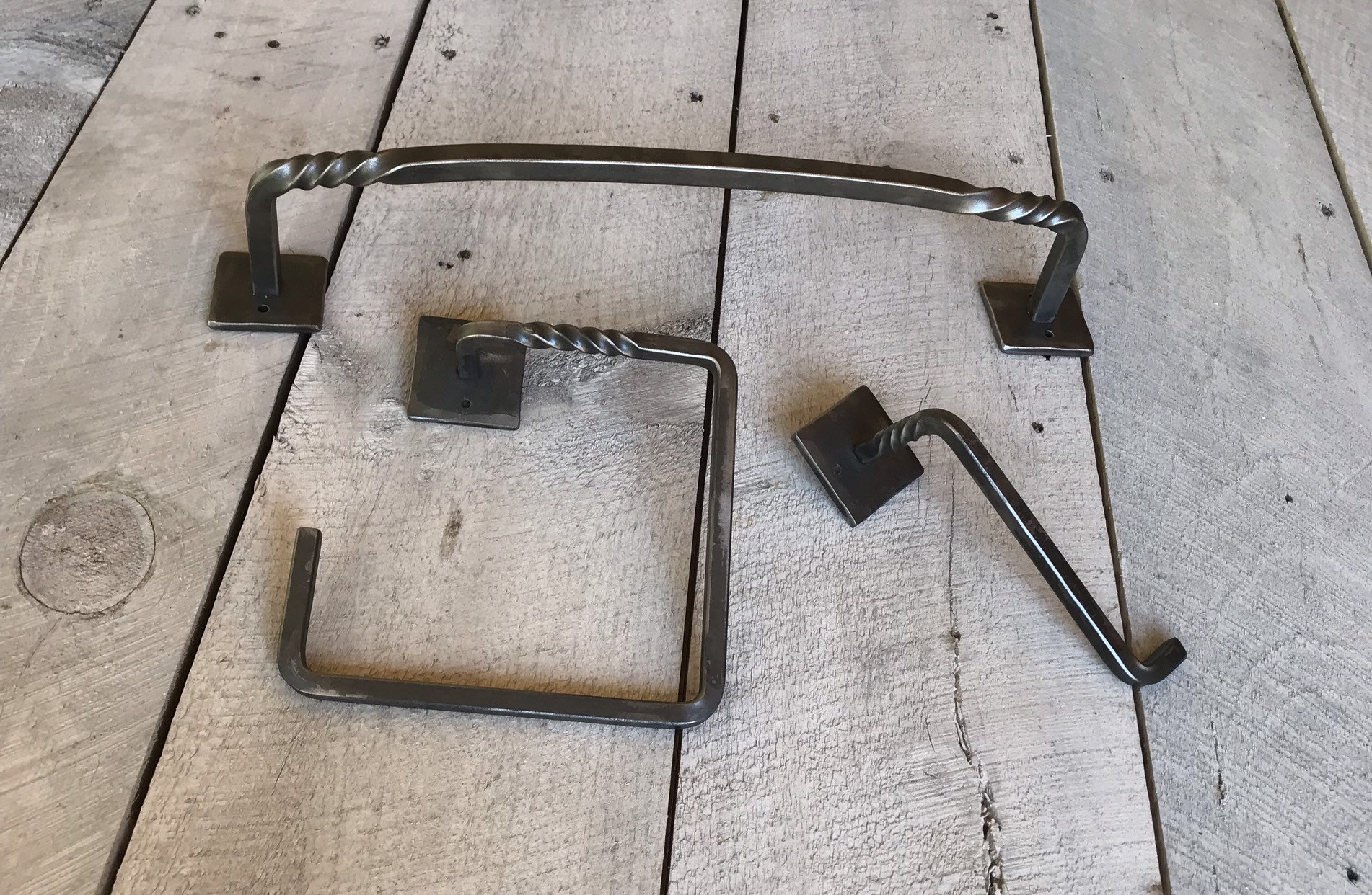 Moderna granja de 3 piezas baño hardware toalla bar anillo de | Etsy