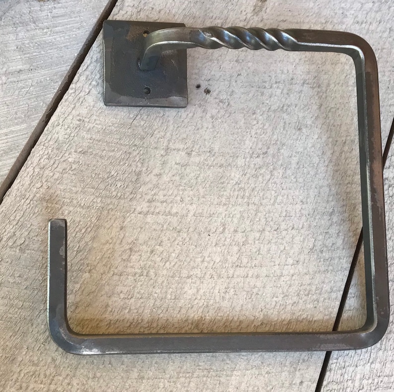 Item # 121 12 Steel Pipe Towel Hook Steampunk Industrial design Double Robe Hook