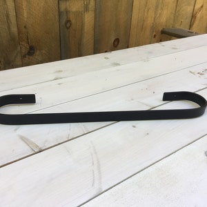 Modern Farmhouse Bathroom Towel Bar, bathroom hardware, bath hardware, iron towel bar, towel rod, simple towel bar, modern industrial