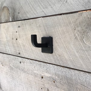 Modern Industrial robe hook,  iron hook, towel hook, robe hooks, bathroom hooks, mudroom hooks, metal hooks, Rustic, wall hanger, blacksmith
