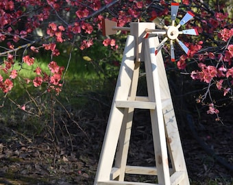 Mini Western Garden Windmill Plans