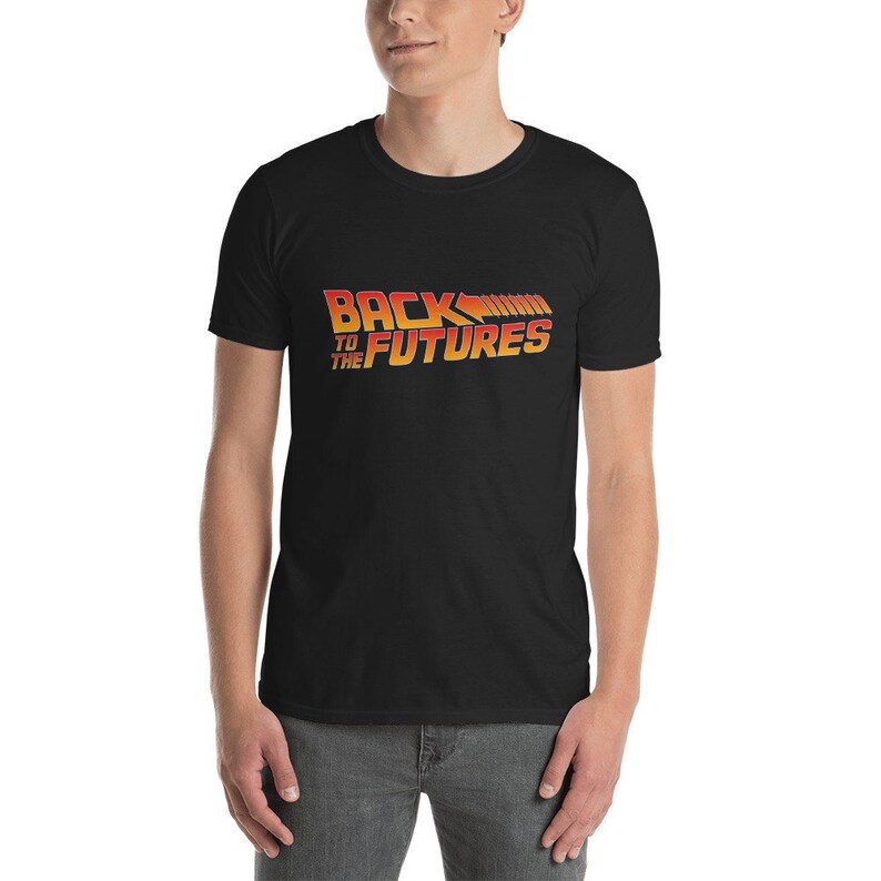Back To The Futures Adult T Shirt Great Gift For Wall Street Inve!   stors Forex Options Or Day Traders Alike - 