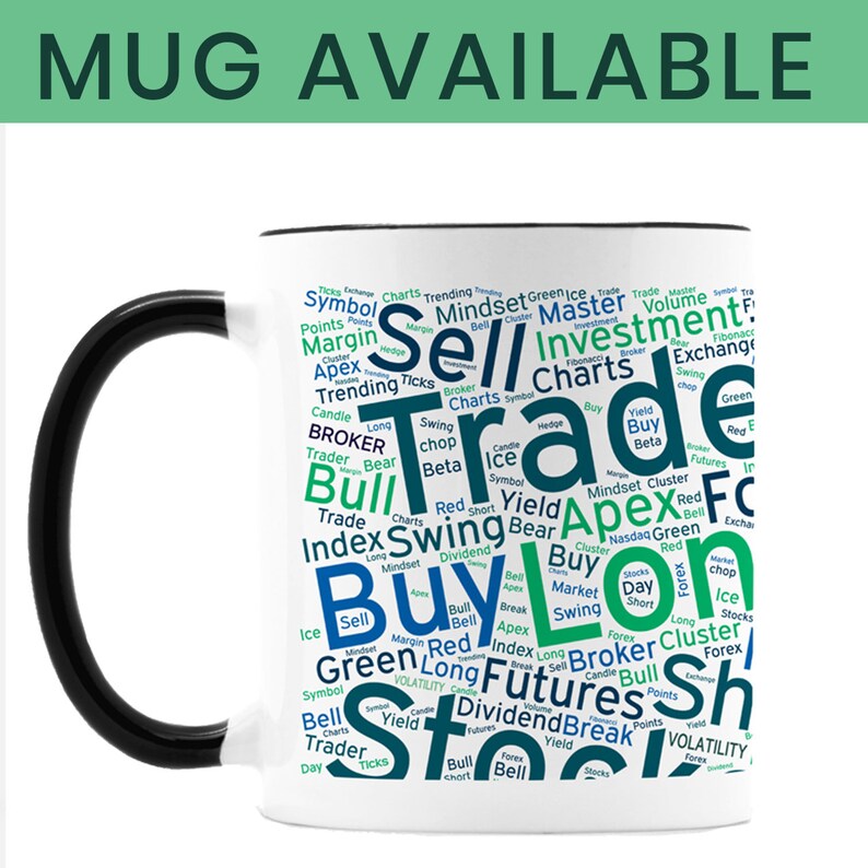 Stock Market Trader Humor Mouse Pad Gift for him Gift for