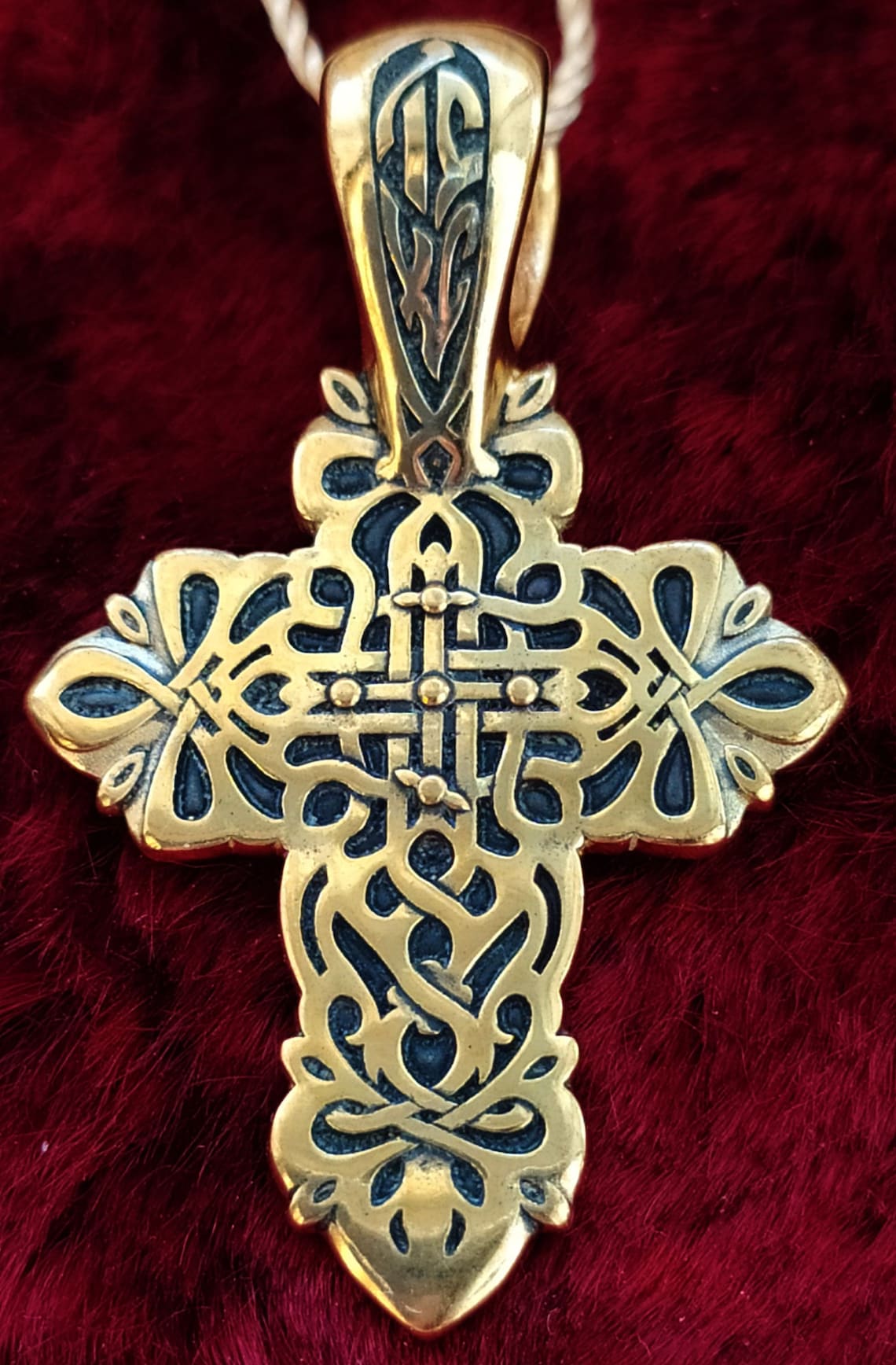 Russisch griechische Vintage orthodoxe Kreuz Sterling Silber Etsy