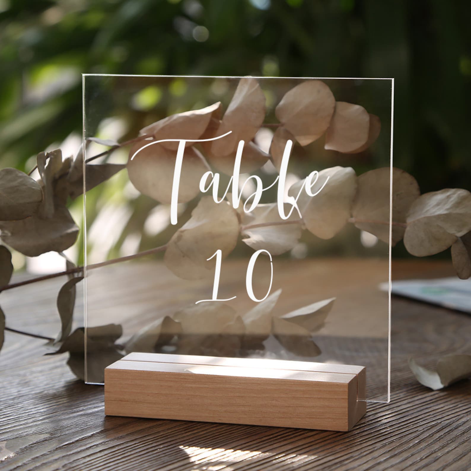 UNIQOOO 20 Pack Clear Blank Acrylic Sign 5x5 Inch Square Etsy