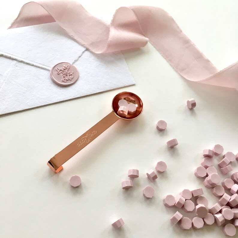 180 Pieces Sakura Pink Bottle Sealing Wax Beads