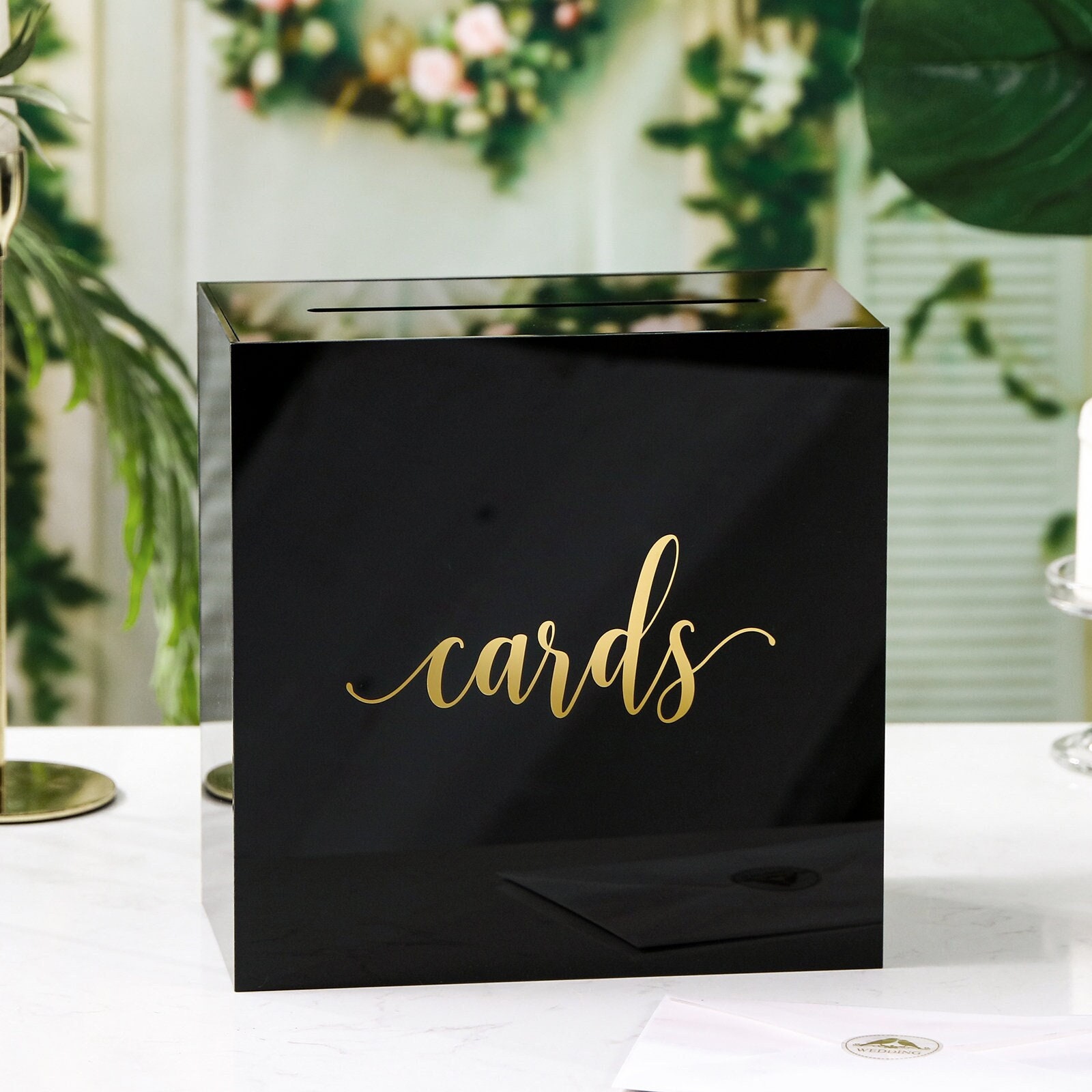 14+ Black Wedding Card Box