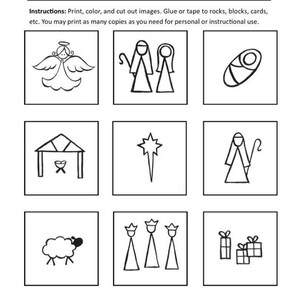 Thanksgiving Story Images Diy Coloring Page Color Your Own Etsy