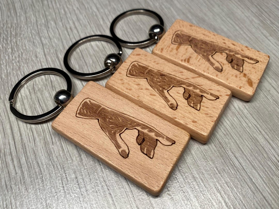 Hand Muscle Anatomy Wooden Keychain, Laser Etched. Muscles ...