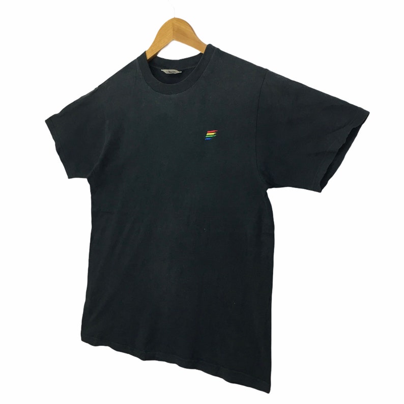 Vtg BENETTON FORMULA 1 Racing Team Round Neck Tee Shirt Spell Out Streetwear Clothing