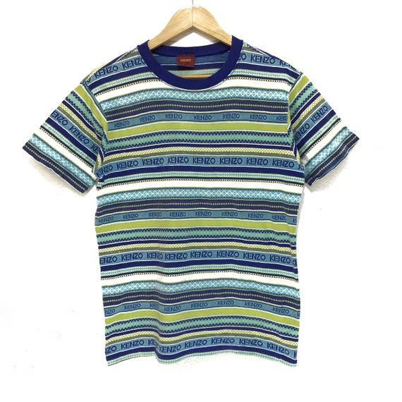 kenzo striped t shirt