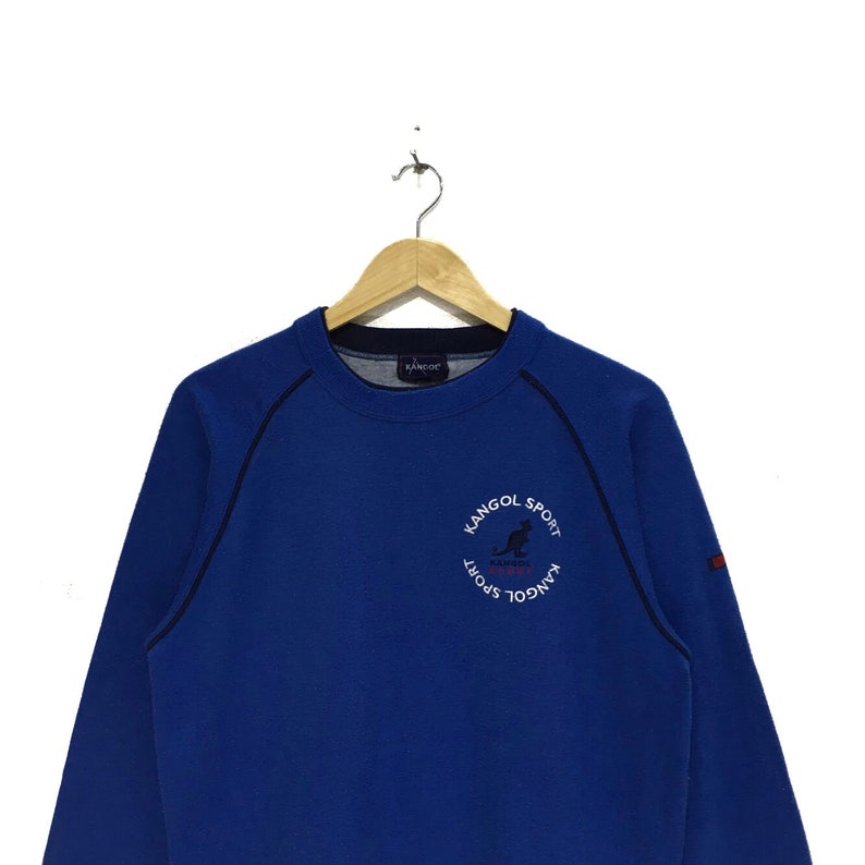 Vintage KANGOL SPORT Big Logo United Kingdom Funtional Design Sweatshirts Jumper