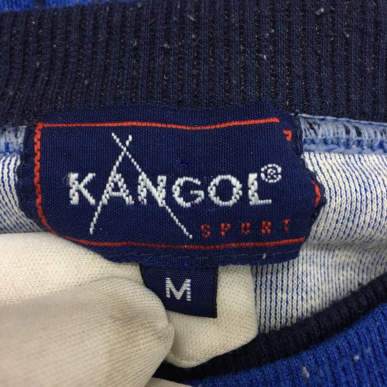 Vintage KANGOL SPORT Big Logo United Kingdom Funtional Design Sweatshirts Jumper