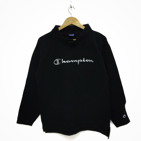 champion sweater big logo
