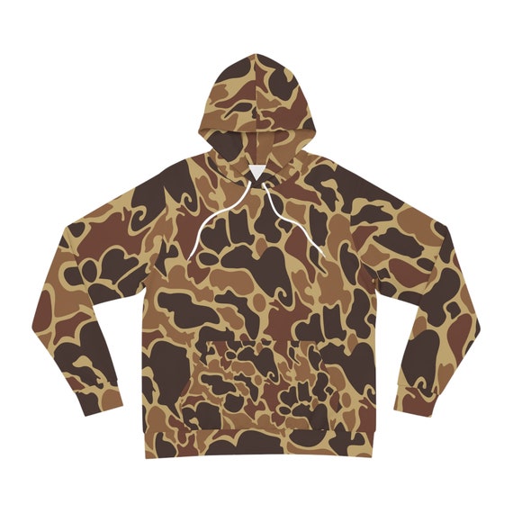 Tan camo hoodie hotsell