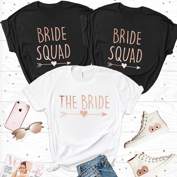 Hen Do Tshirts | Hen Party T-shirts | Bride and Bride Squad Tshirts | Bachelorette Party Shirts | Bridal Party Tshirts, Hen Do Tops