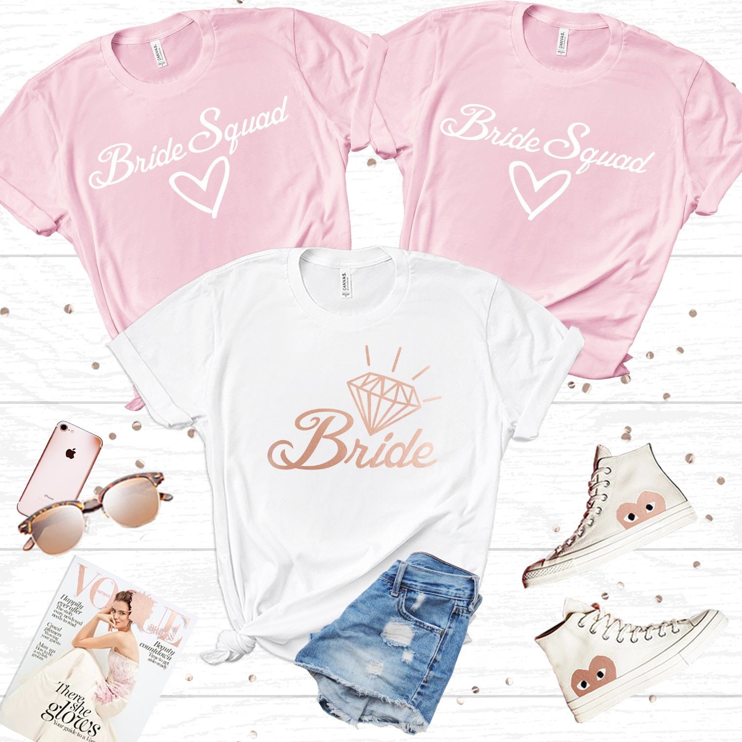 bride squad clothing