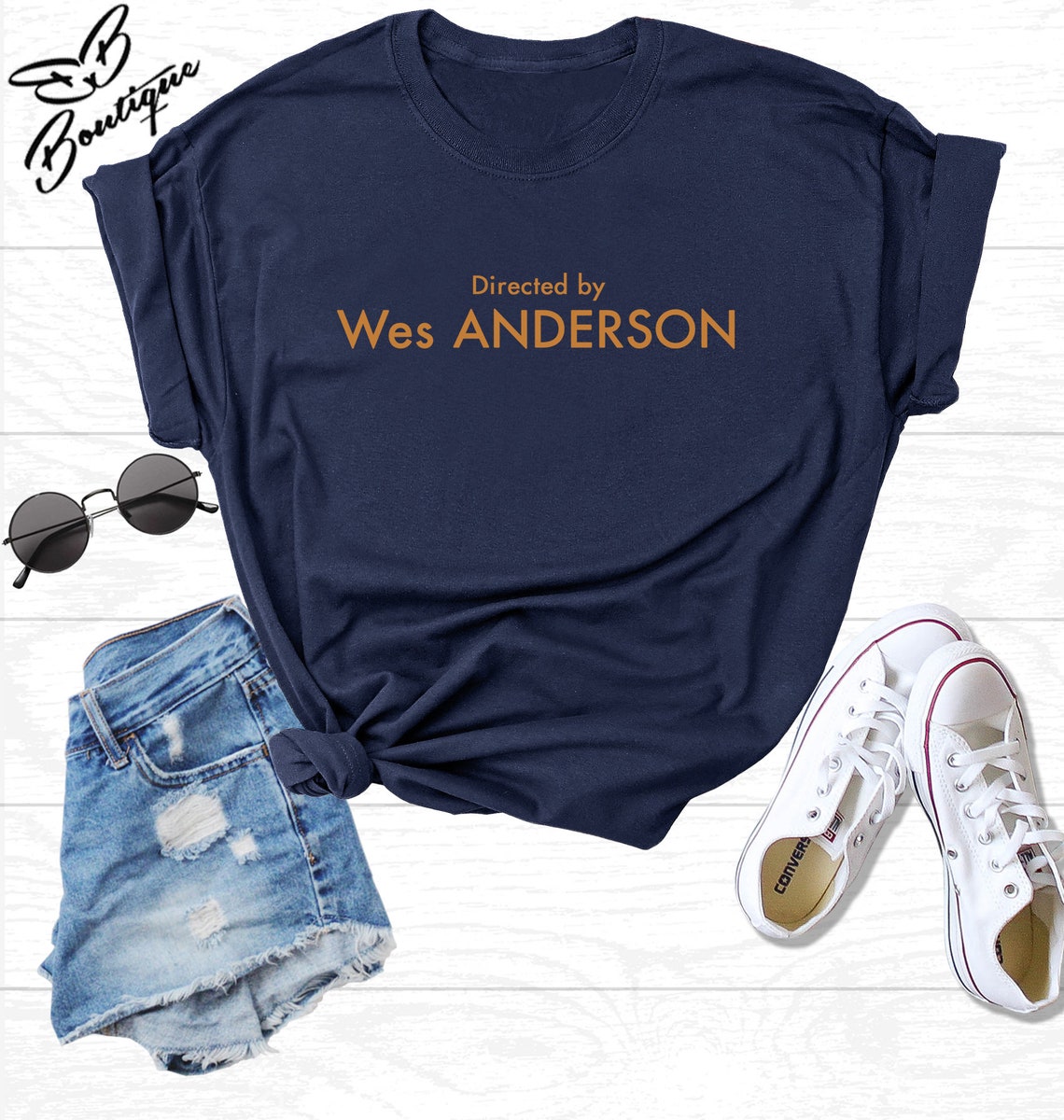 Directed By Wes Anderson Tshirt Tumblr Hipster Fashion Etsy