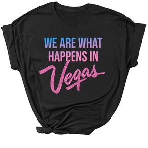 Vegas Bachelorette Party Shirts, We Said Vegas, Bridesmaid Shirt, Bridal Party Shirts, Vegas Bachelorette, What Happens In Vegas Shirts image 3