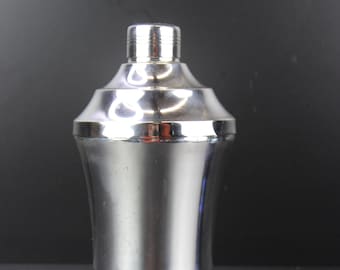 Antique French silver plated cocktail shaker.