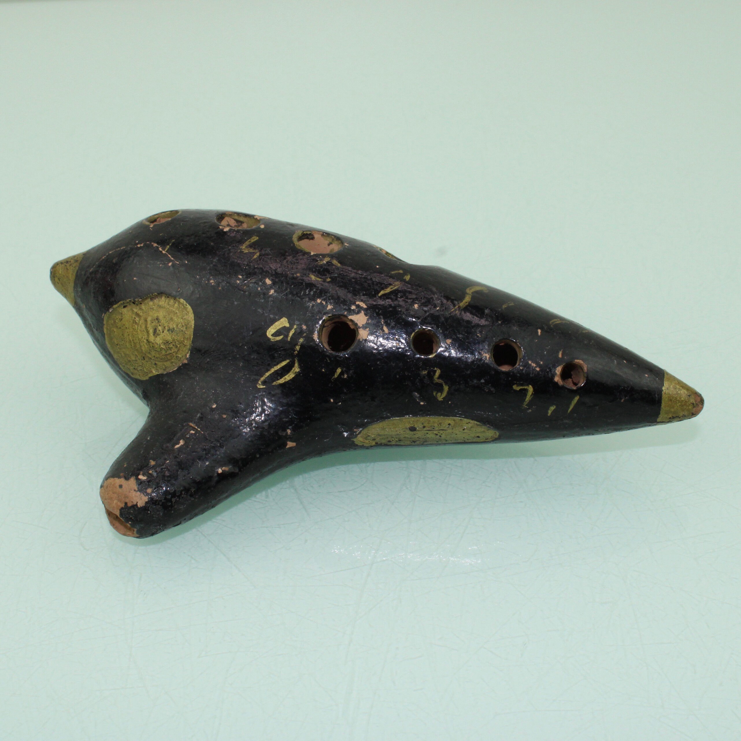 Antique Earthenware Ocarina Flute. Etsy