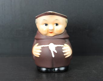 Vintage Western Germany toby jug munk friar tuck by Goebel.