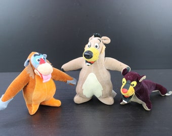 ディズニー　ジャングルブック　ビンテージ ぬいぐるみ　セット ディズニー ジャングルブック ビンテージ ぬいぐるみ セット 2025年