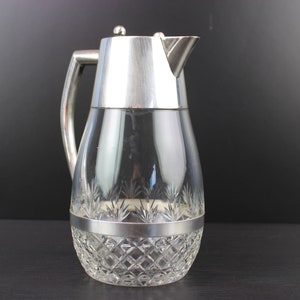 Art Nouveau wine jug decanter by WMF
