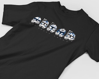 T-shirt Star Wars 501e Légion | Rex, Fives, Jesse, Kix, Echo