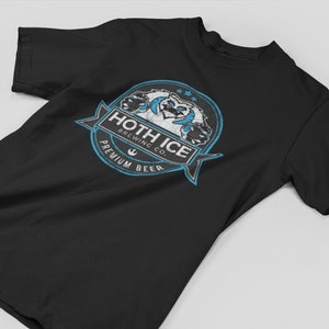 Hoth Ice Brewing Co. | Star Wars Series | Empire Strikes Back | Beer | DopeyArt | Unisex Jersey Short Sleeve Tee Shirt T-shirt