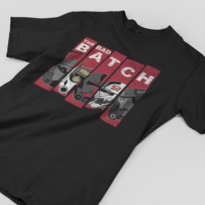 Retro 'Bad Batch' Star Wars Shirt: Clone Force 99