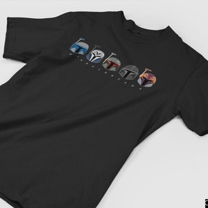 Mandalorians Shirt | Star Wars Shirt | Mandalorian Tshirt | Jango Fett Bo Katan Boba Fett Din Djarin Sabine Wren | Star Wars Geschenke