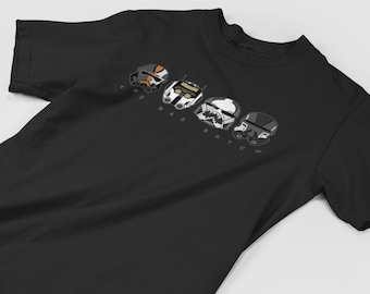 The Bad Batch T-Shirt | Season 2 New Helmets | Star Wars Shirt | Clone Force 99 | Clone Wars Shirt | Star Wars Gifts | DopeyArt